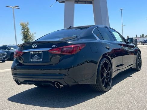Certified 2023 INFINITI Q50 Luxe w/ Cargo Package RWD image 5