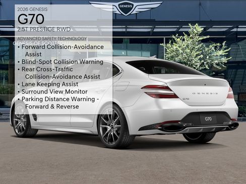New 2026 Genesis G70 2.5T Prestige image 7