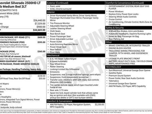 Used 2007 Chevrolet Silverado 2500 LT w/ Suspension Package, Off-Road image 3