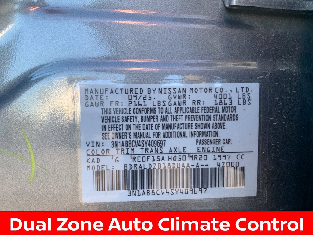 Certified 2025 Nissan Sentra SV w/ All-Weather Package FWD image 5