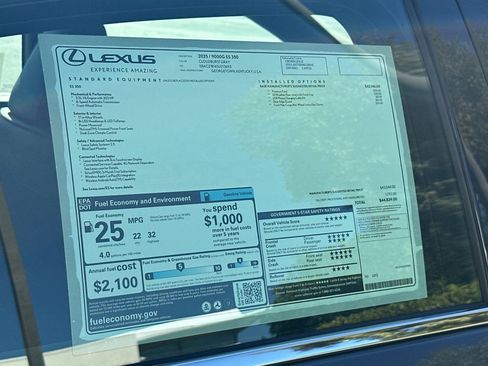 Certified 2025 Lexus ES 350 image 29