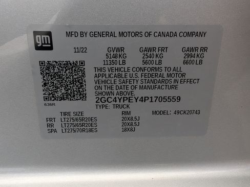 Used 2023 Chevrolet Silverado 2500 LTZ w/ LTZ Convenience Package AWD/4WD image 40