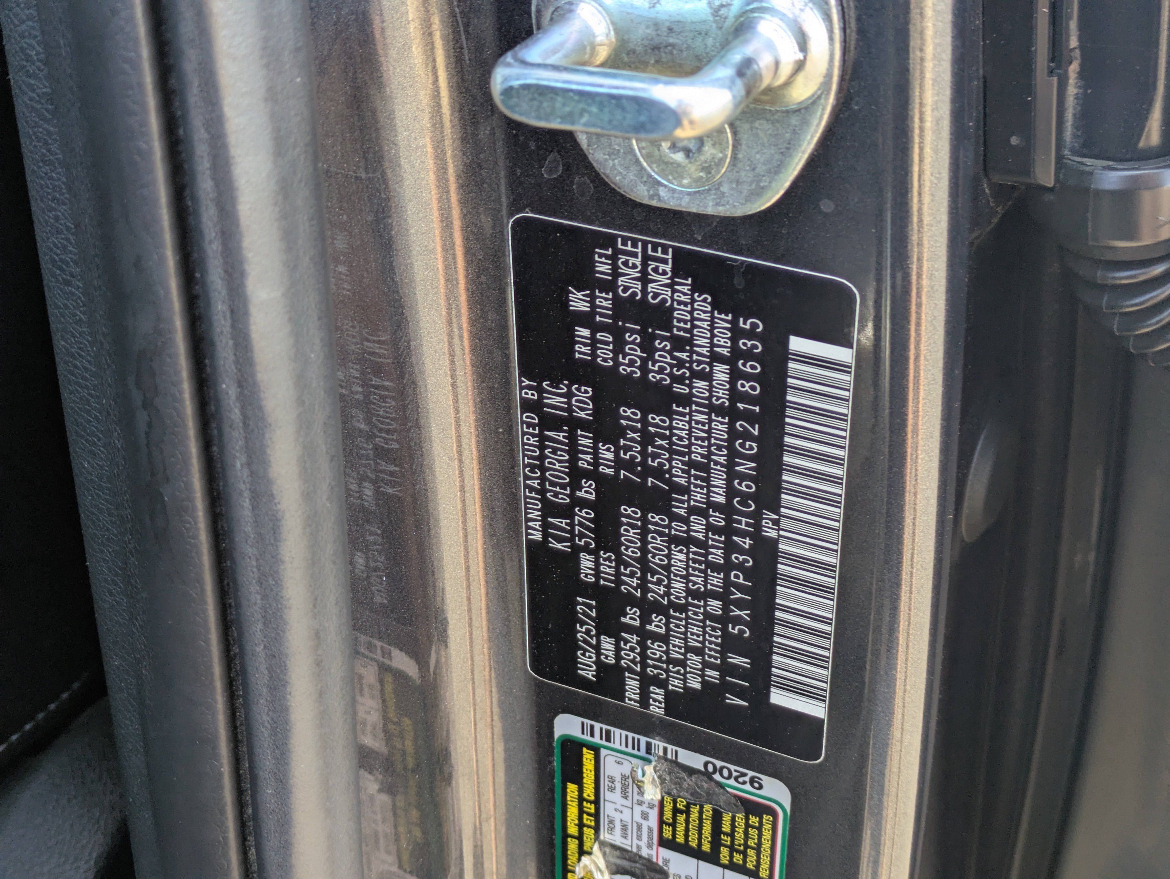 Used 2022 Kia Telluride EX w/ Towing Package FWD image 32