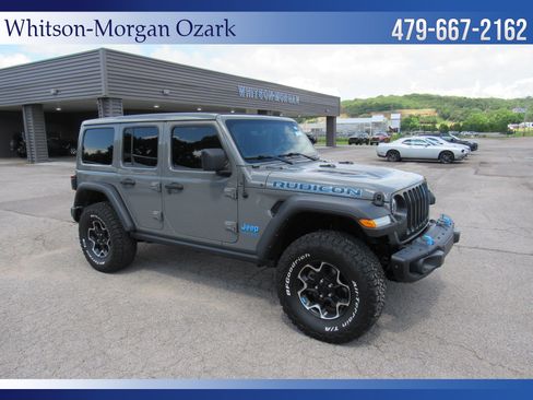 Used 2021 Jeep Wrangler Unlimited Rubicon 4xe w/ Steel Bumper Group AWD/4WD image 22