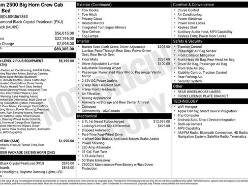 New 2025 RAM 2500 Big Horn image 33