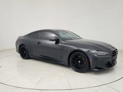 Used 2021 BMW M4 Competition w/ M Carbon Exterior Package RWD image 1