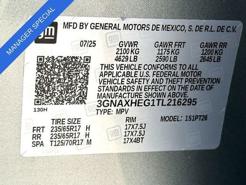 Used 2026 Chevrolet Equinox LT w/ Convenience Package II FWD image 32