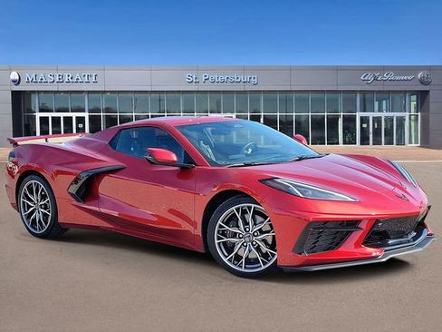 Used 2025 Chevrolet Corvette Stingray Preferred Conv w/ Z51 Performance Package RWD image 1