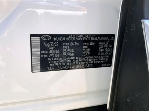 Used 2023 Hyundai Santa Fe Limited w/ Cargo Package FWD image 34