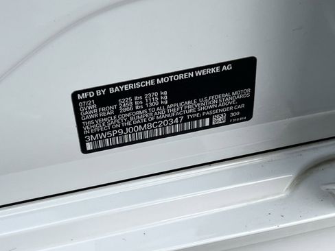 Used 2021 BMW 330e xDrive w/ Convenience Package image 32