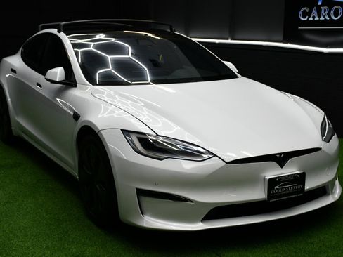 Used 2021 Tesla Model S Plaid AWD/4WD image 9
