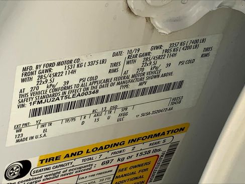 Used 2020 Ford Expedition Limited w/ Equipment Group 302A image 32