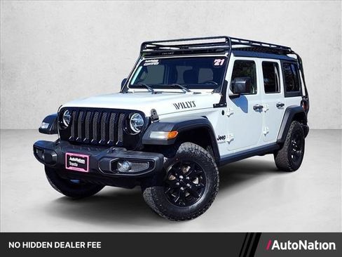 Used 2021 Jeep Wrangler Unlimited Sport AWD/4WD image 1