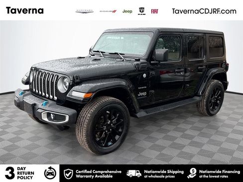 Used 2023 Jeep Wrangler Unlimited Sahara w/ Cold Weather Group image 1