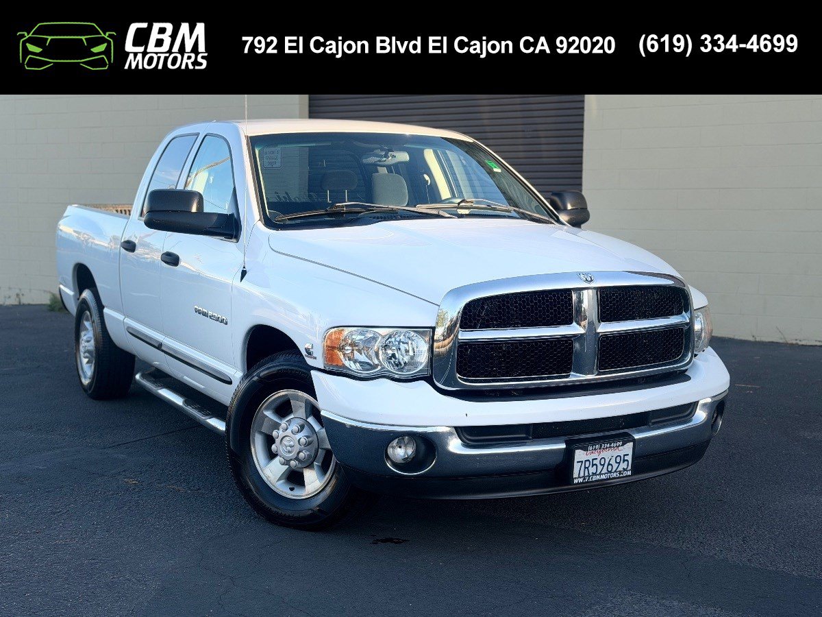 Used 2004 Dodge Ram 2500 Truck SLT w/ Trailer Tow Group RWD image 1
