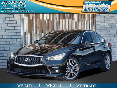 Used 2017 INFINITI Q50 Red Sport 400