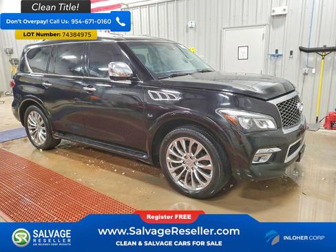 Used 2016 INFINITI QX80 4WD w/ Deluxe Technology Package image 5