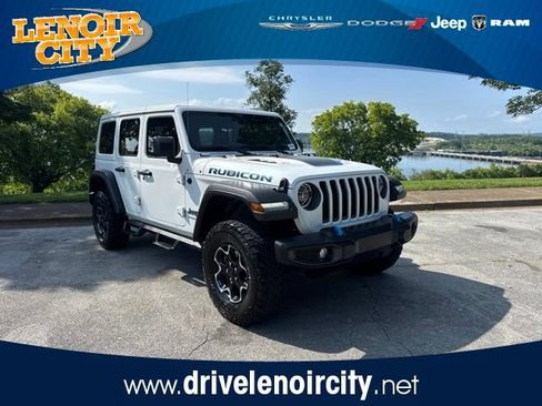 Used 2022 Jeep Wrangler Unlimited Rubicon 4xe w/ Cold Weather Group AWD/4WD image 1