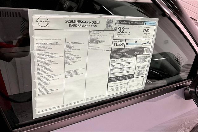 New 2026 Nissan Rogue Dark Armor FWD image 40