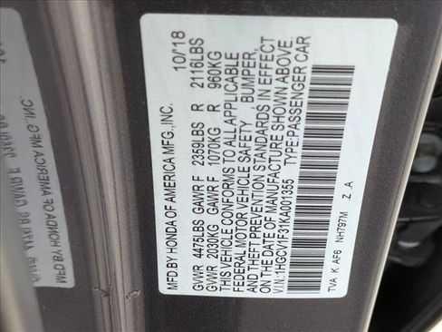 Used 2019 Honda Accord Sport image 16