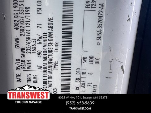 Used 2018 Ford Transit 250 148 Low Roof image 20