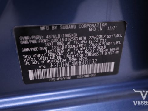 Used 2021 Subaru Crosstrek 2.5i Limited w/ Moonroof Package 1 image 36