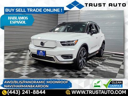 Used 2021 Volvo XC40 P8 Recharge w/ Advanced Package