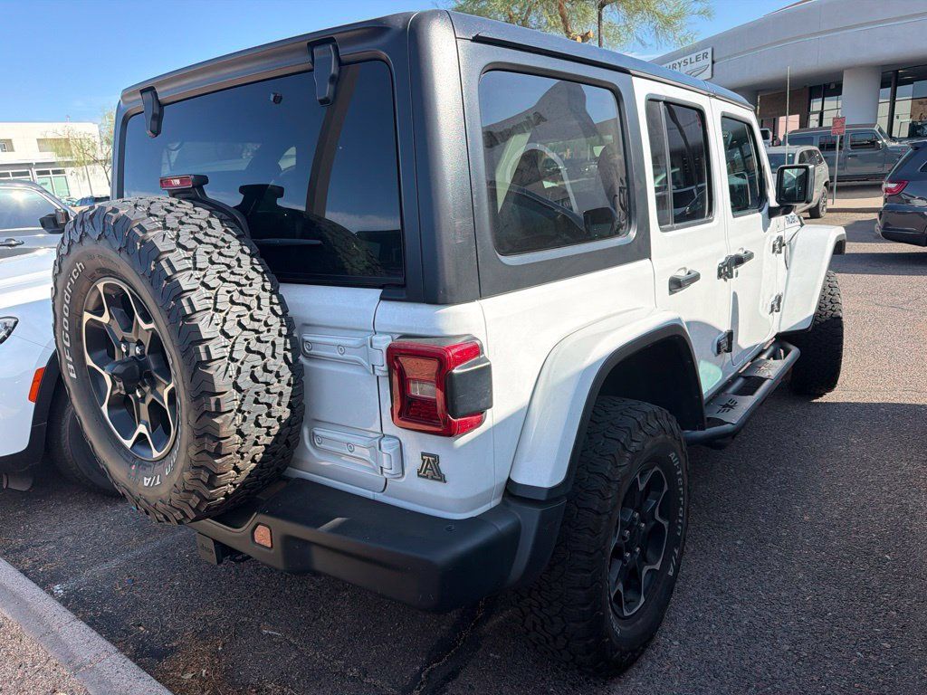 Used 2021 Jeep Wrangler Unlimited Rubicon 4xe w/ Steel Bumper Group AWD/4WD image 3