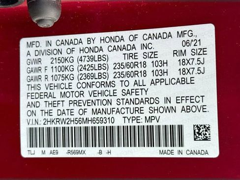 Used 2021 Honda CR-V EX image 32