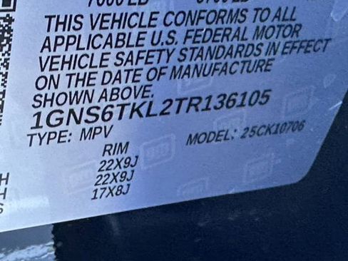 New 2026 Chevrolet Tahoe High Country AWD/4WD image 20