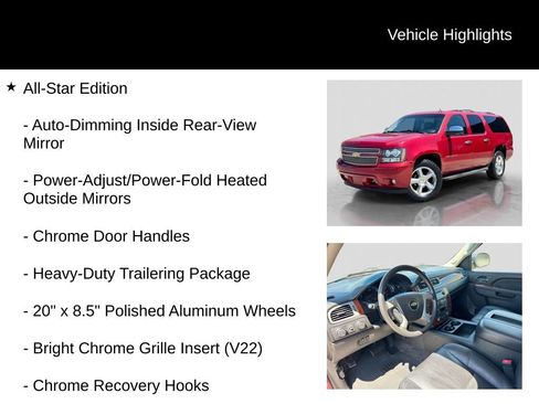Used 2012 Chevrolet Suburban LT w/ All-Star Edition AWD/4WD image 16