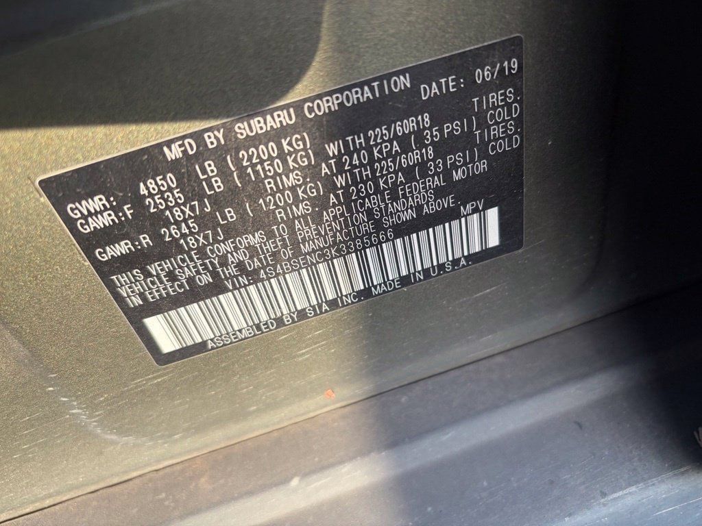 Used 2019 Subaru Outback 3.6R Limited w/ Popular Package #2 AWD/4WD image 11
