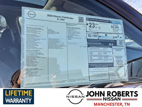 New 2026 Nissan Pathfinder SL w/ SL Premium Package image 19