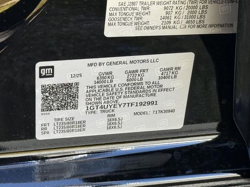 New 2026 GMC Sierra 3500 Denali Ultimate image 26