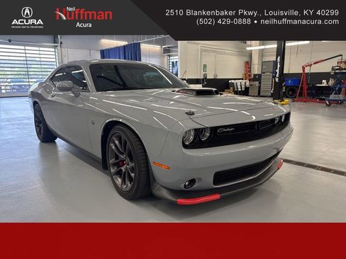 Used 2021 Dodge Challenger R/T Scat Pack w/ Shaker Package RWD image 1
