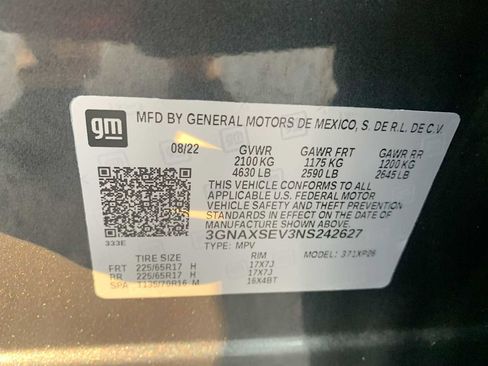 Certified 2022 Chevrolet Equinox LS image 32