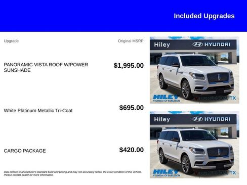 Used 2018 Lincoln Navigator Select w/ Cargo Package RWD image 5