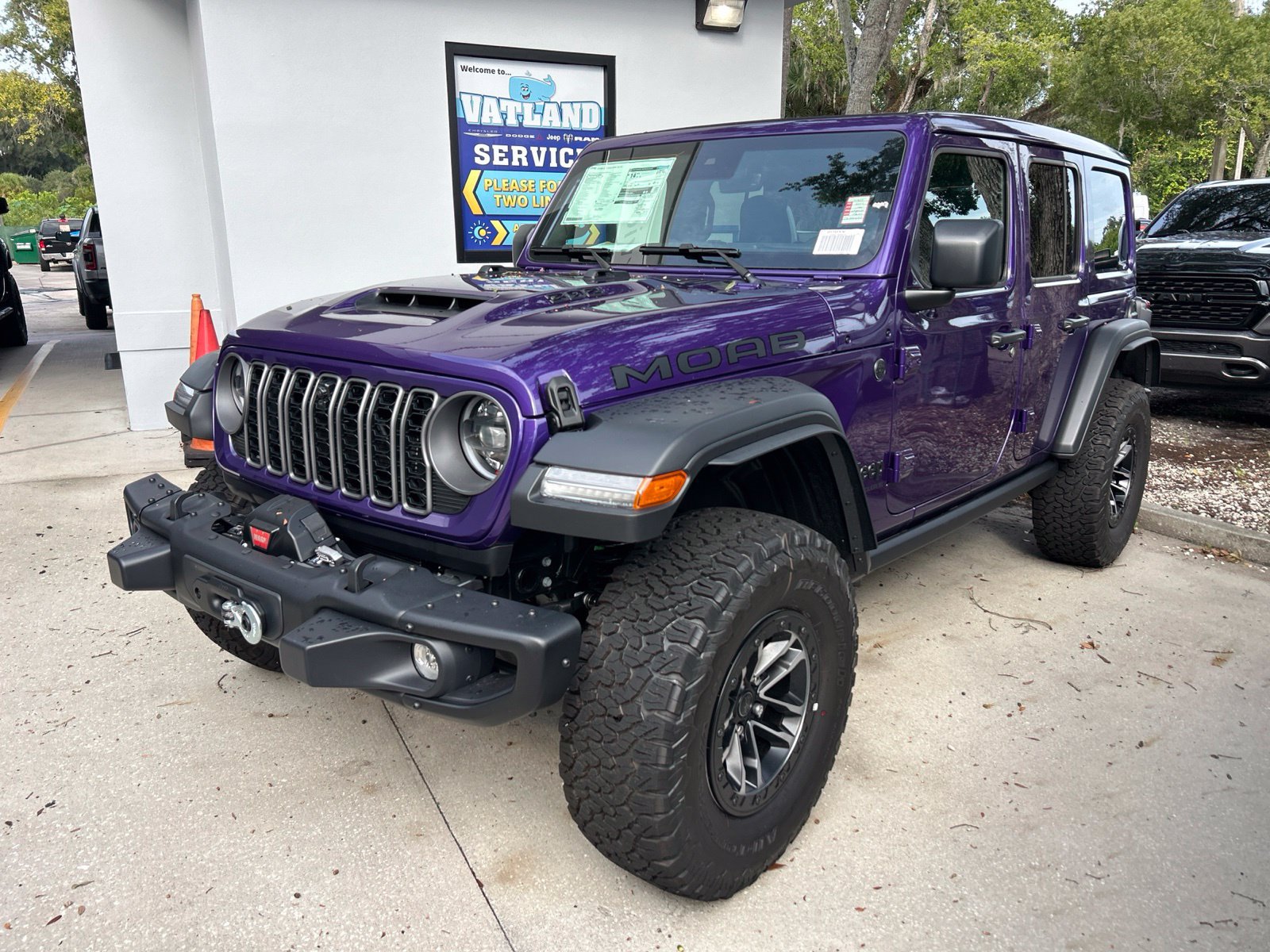 New 2026 Jeep Wrangler Unlimited Rubicon 392 w/ Quick Order Package 27X Moab AWD/4WD image 1