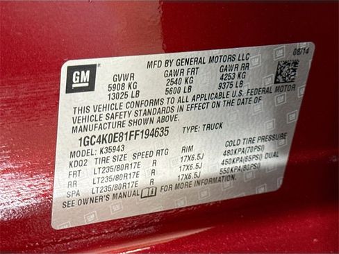 Used 2015 Chevrolet Silverado 3500 LTZ w/ Duramax Plus Package image 32