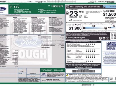 Used 2023 Ford F150 Platinum w/ Equipment Group 701A High