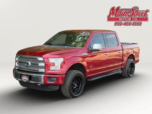 Used 2015 Ford F150 Platinum w/ Equipment Group 701A Luxury AWD/4WD image 3
