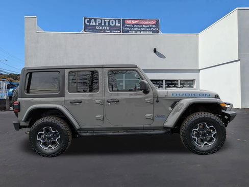 Used 2023 Jeep Wrangler Unlimited Rubicon 4xe w/ Cold Weather Group image 2