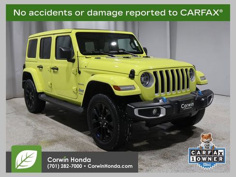 Used 2022 Jeep Wrangler Unlimited Sahara w/ Cold Weather Group image 1