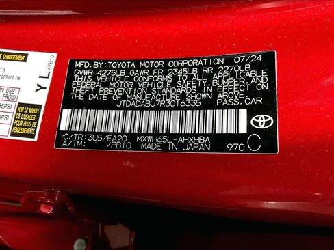 Used 2024 Toyota Prius Limited image 33