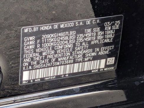 Certified 2025 Acura ADX A-Spec image 19