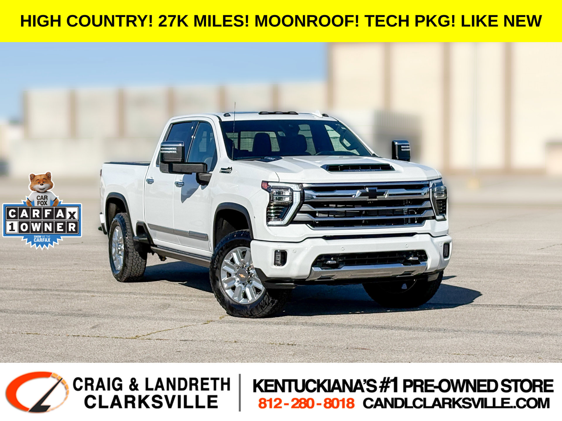 Used 2024 Chevrolet Silverado 2500 High Country w/ Technology Package AWD/4WD image 1