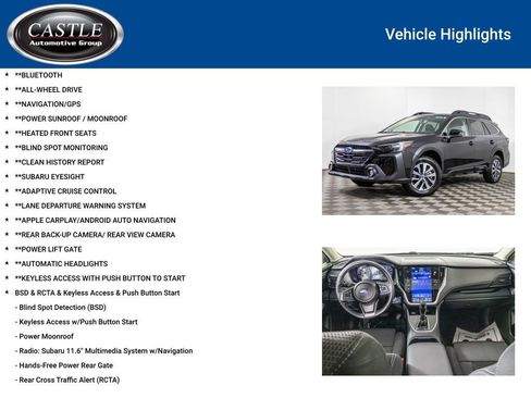 Used 2025 Subaru Outback Premium w/ Popular Package #1A image 3