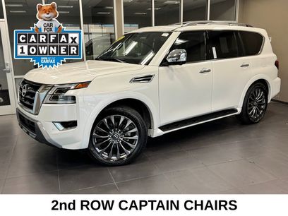 Used 2024 Nissan Armada Platinum w/ Captain's Chairs Package