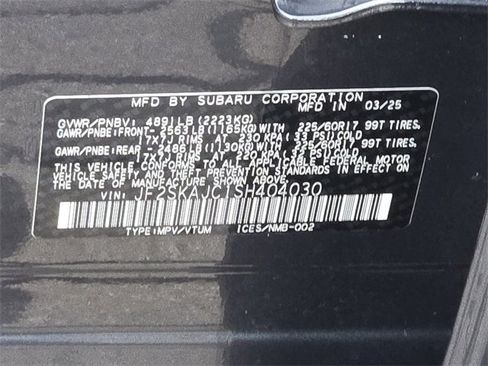 Certified 2025 Subaru Forester Wilderness image 18