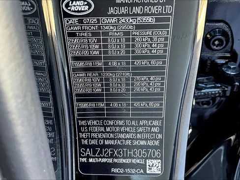 New 2026 Land Rover Range Rover Evoque S image 13